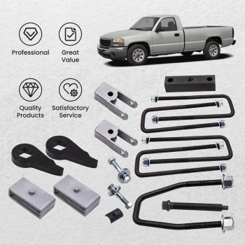 1inch-3inch Front 2inch Rear Leveling Lift Kit compatible for Chevy Silverado Sierra 1500 1999-2007